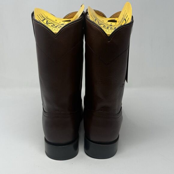 Corral A4068 Cowboy Roper Boots Mens 11.5 EE Brown Cow Leather Mid Calf Western - Picture 11 of 15
